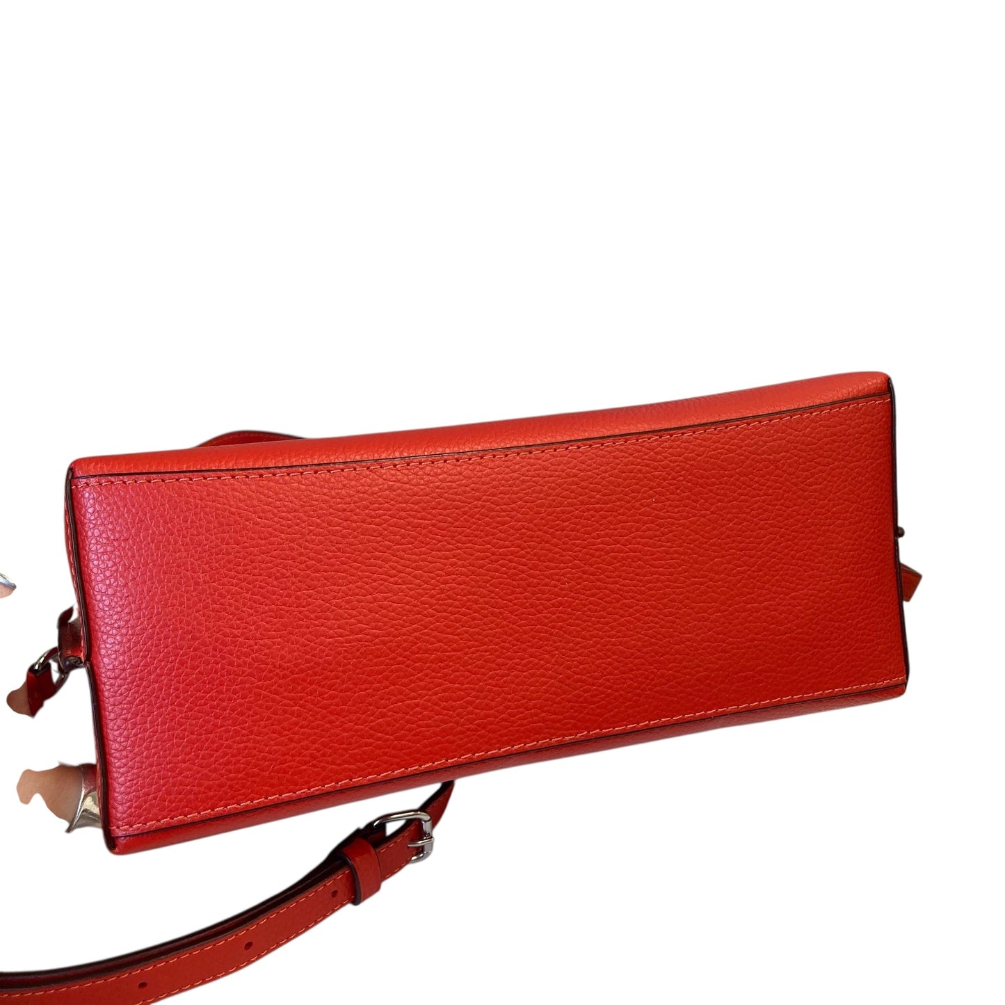 Handbag Designer By Coach In Orange, Size:Small