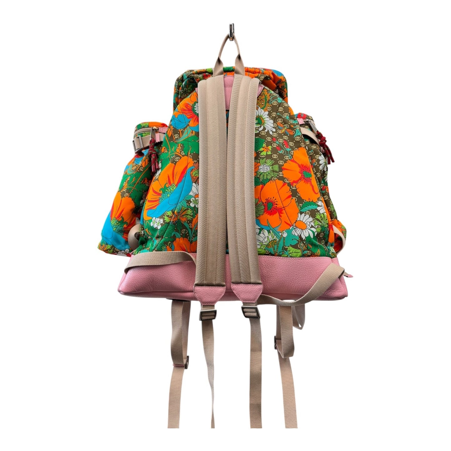 Backpack Luxury Designer By Gucci In Multi, Size:Large