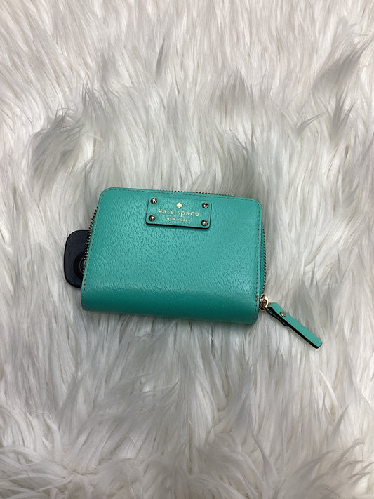 Wallet Designer By Kate Spade In Teal, Size:Medium