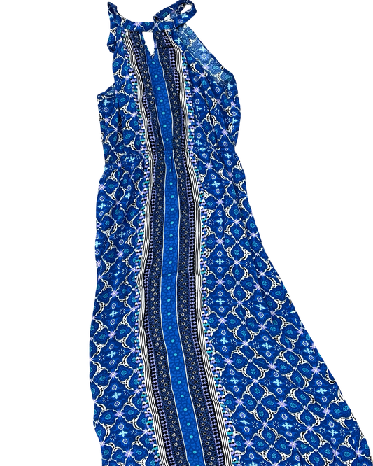 Dress Casual Maxi By Elle In Blue, Size:M