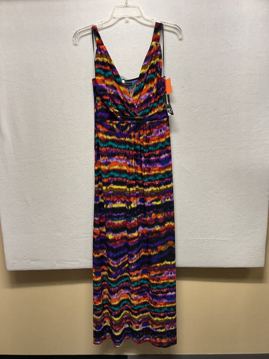 Dress Casual Maxi By New Directions In Multi, Size:M