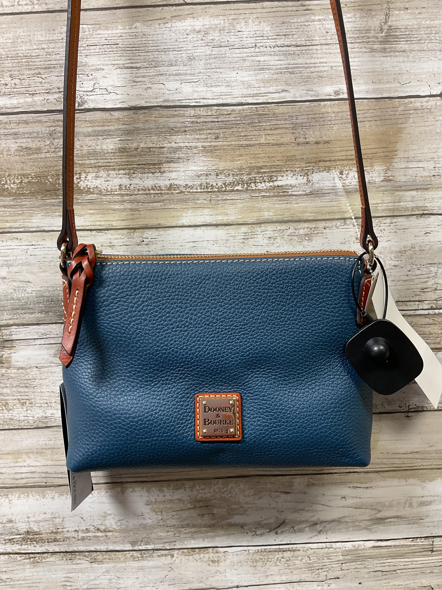 Crossbody Designer By Dooney And Bourke In Blue, Size:Small