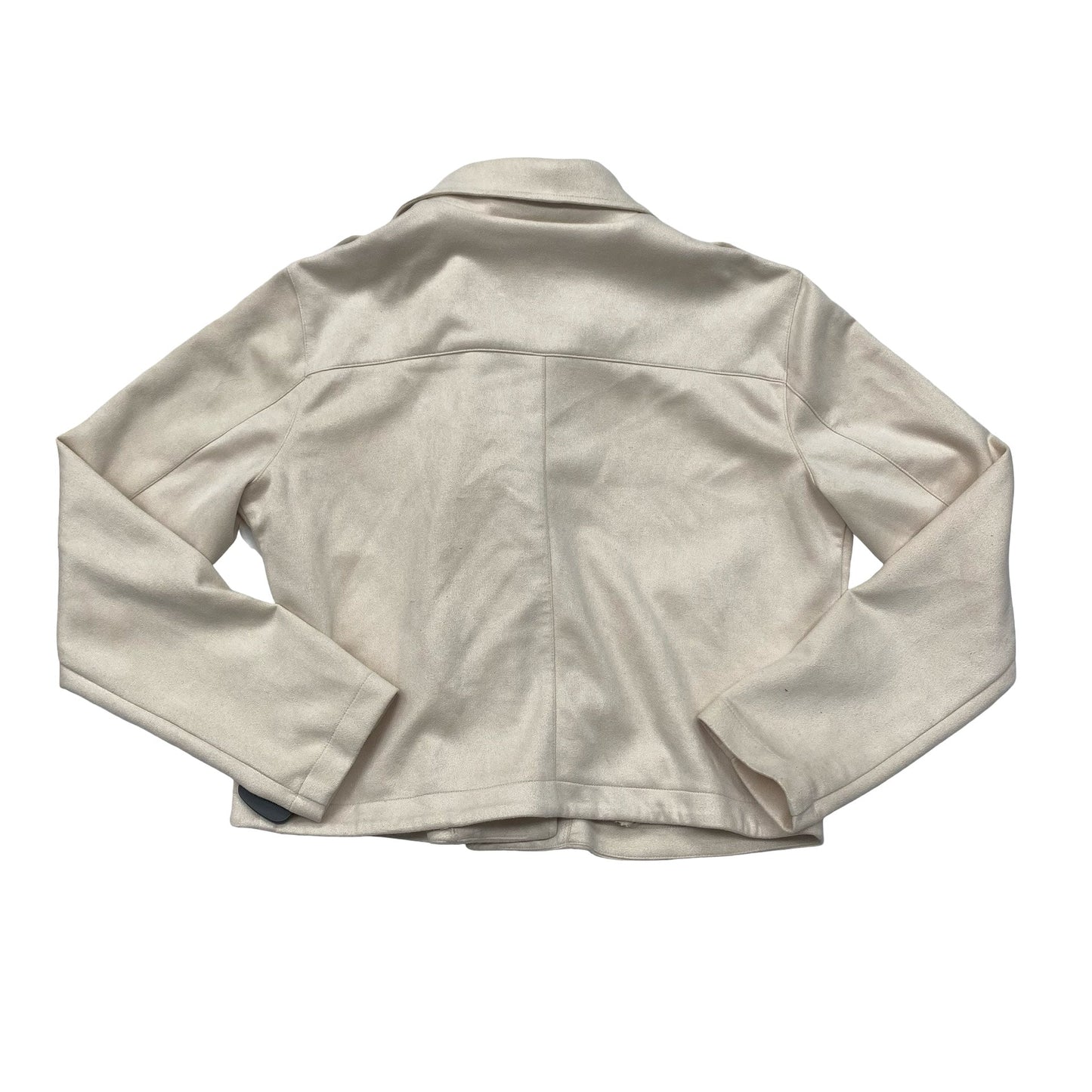 Jacket Moto By Lc Lauren Conrad In Cream, Size:L