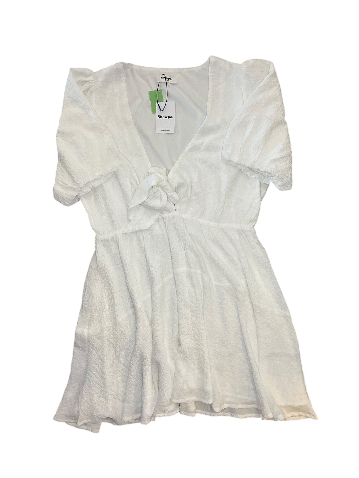Dress Casual Short By Showpo In White, Size:L
