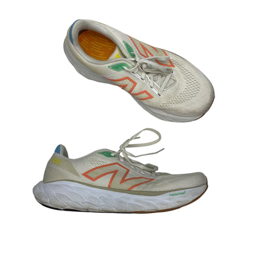 Shoes Athletic By New Balance In Cream, Size:9.5