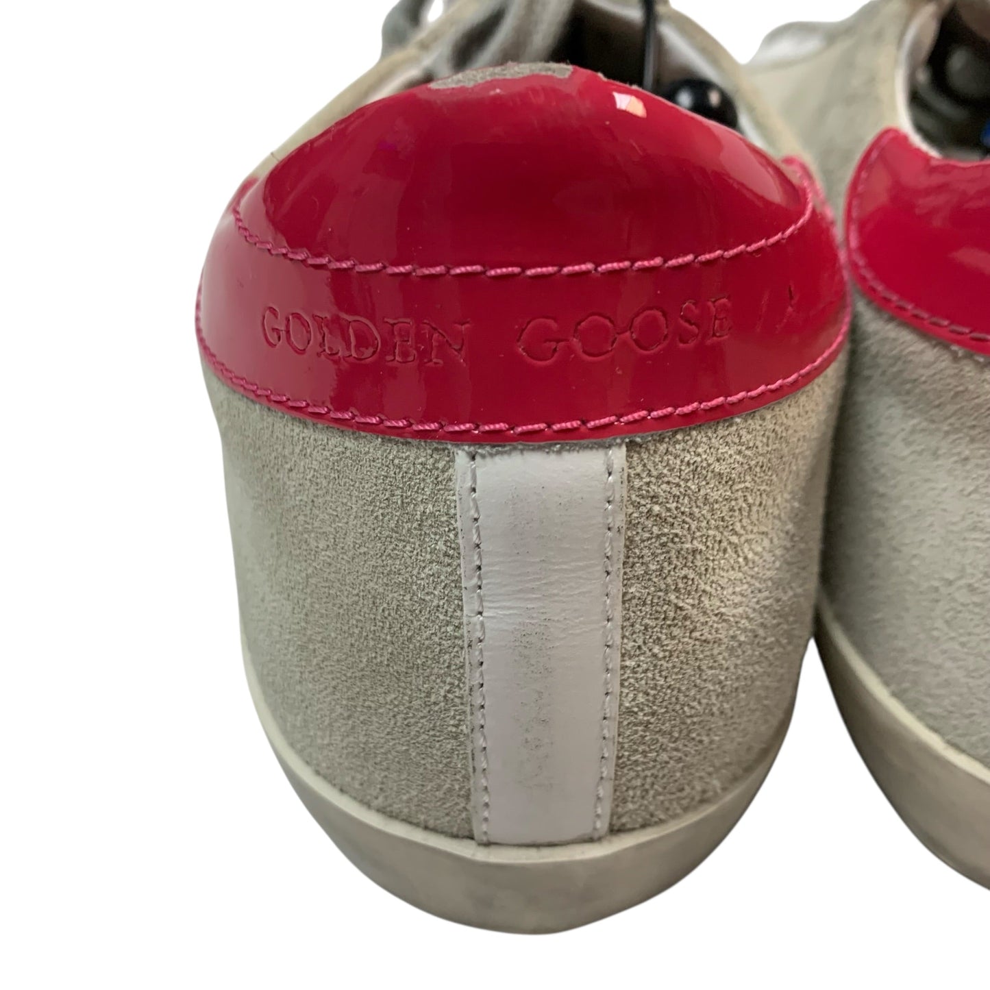 Shoes Luxury Designer By Golden Goose In Grey, Size: 8