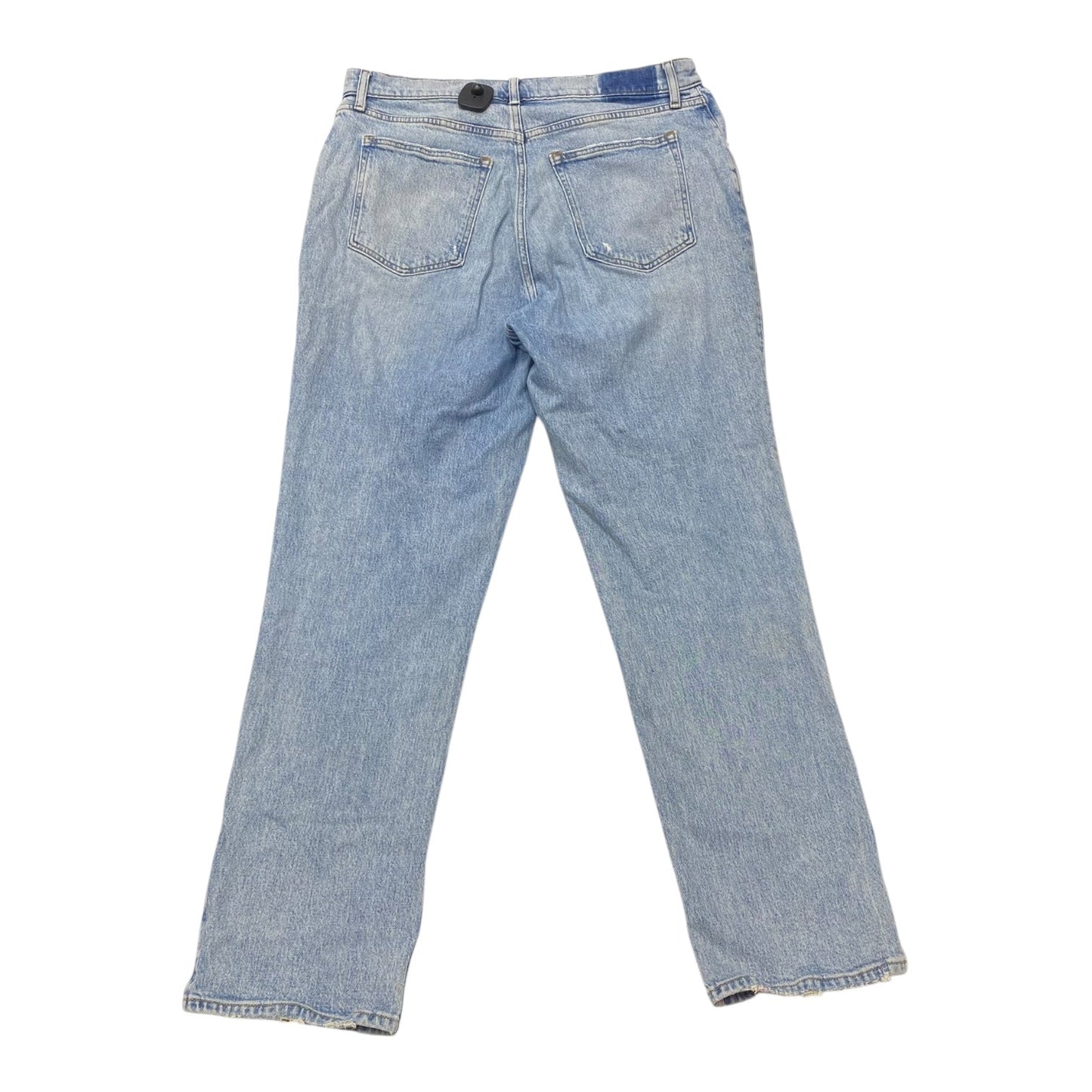 Jeans Straight By Abercrombie And Fitch In Blue, Size:16
