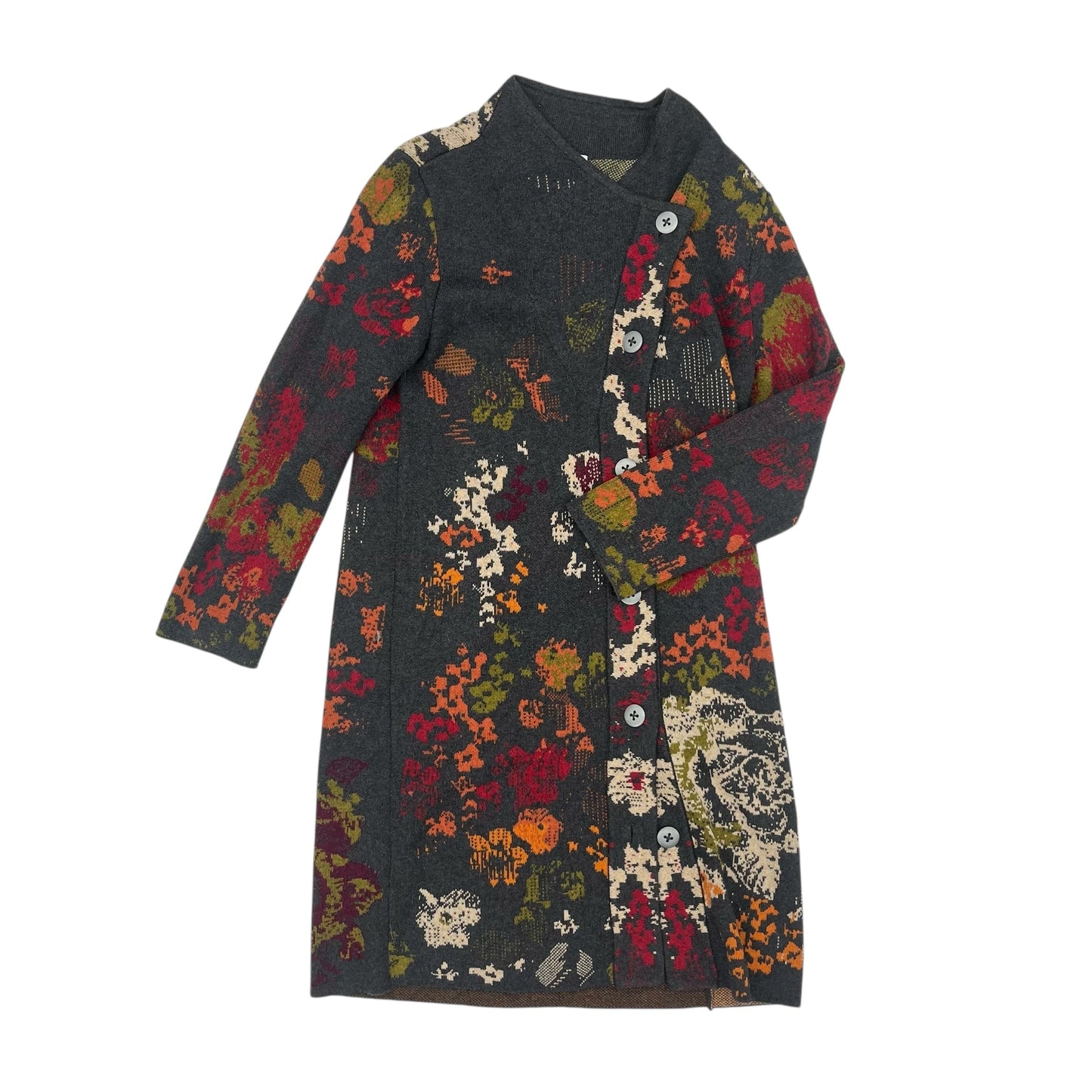 Sweater Cardigan By J. Jill In Grey, Size:S