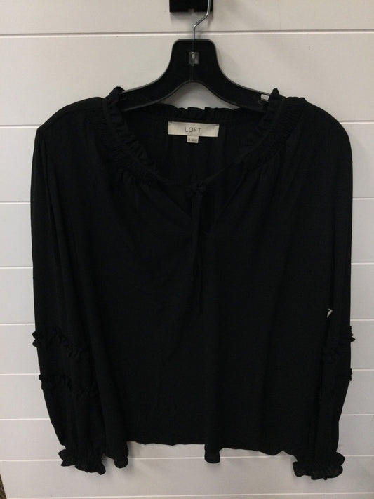 Top Ls By Loft In Black, Size:Xl