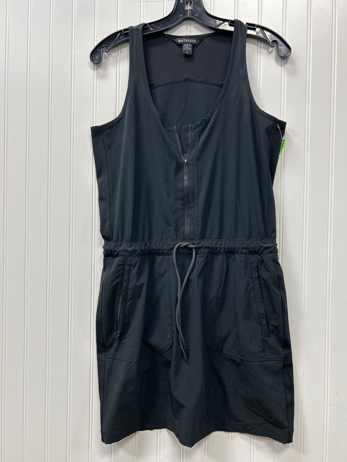 Athletic Dress By Athleta In Black, Size:S
