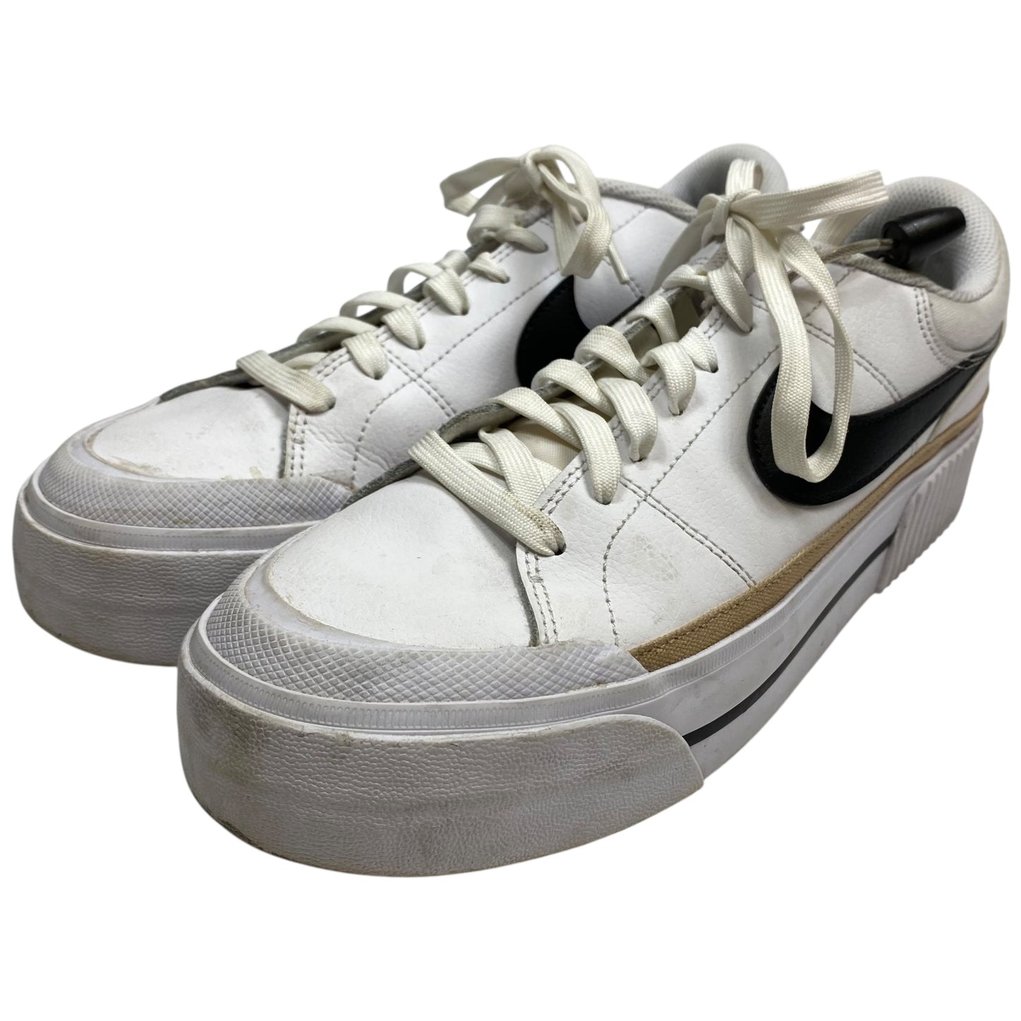 Shoes Sneakers Platform By Nike In White, Size:10