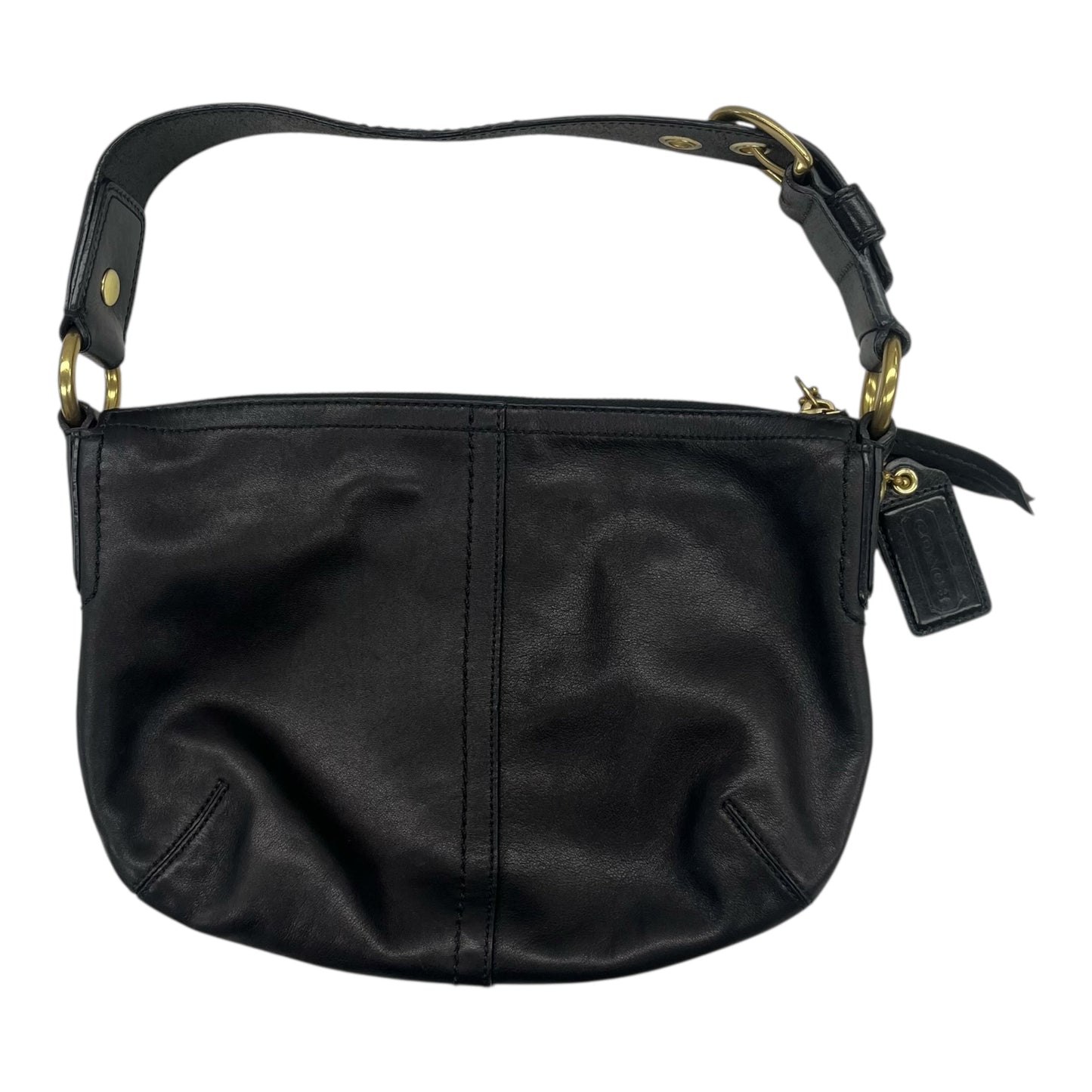 Handbag Designer By Coach In Black, Size:Medium