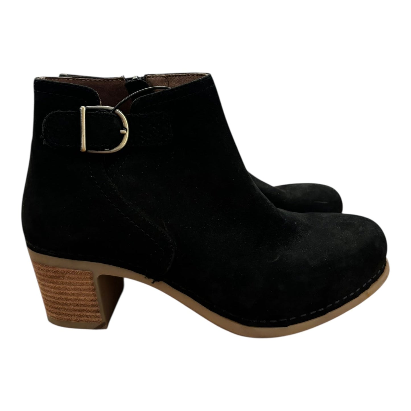 Boots Ankle Heels By Dansko In Black, Size:6