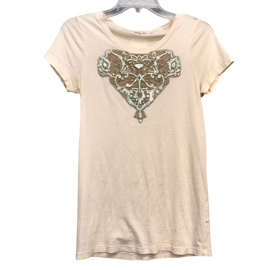 Top Ss By J. Crew In Cream, Size:S