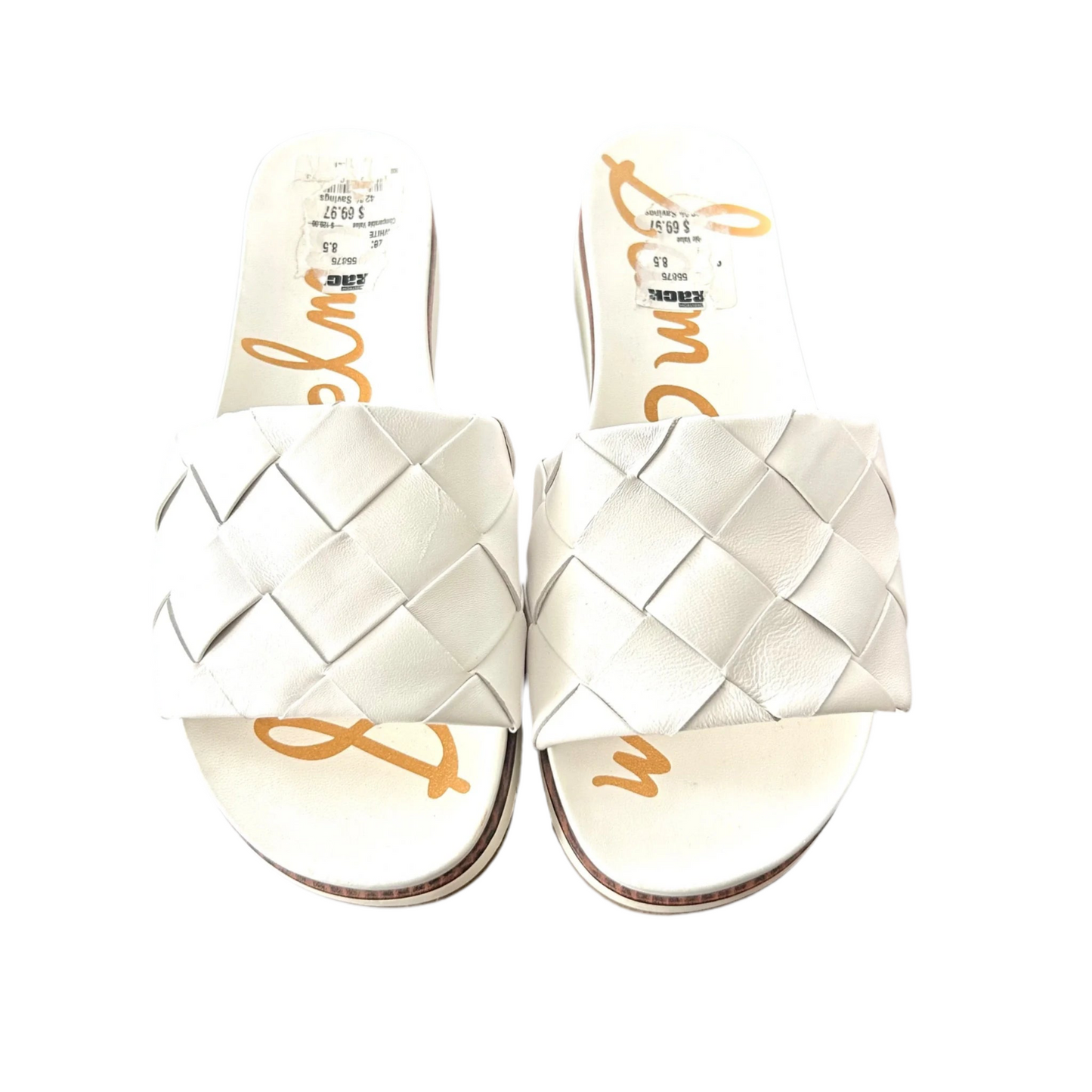 Sandals Flats By Sam Edelman In White, Size: 8.5