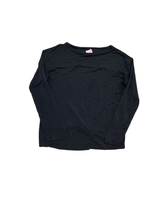 Athletic Top Ls Crewneck By Lululemon In Black, Size:M