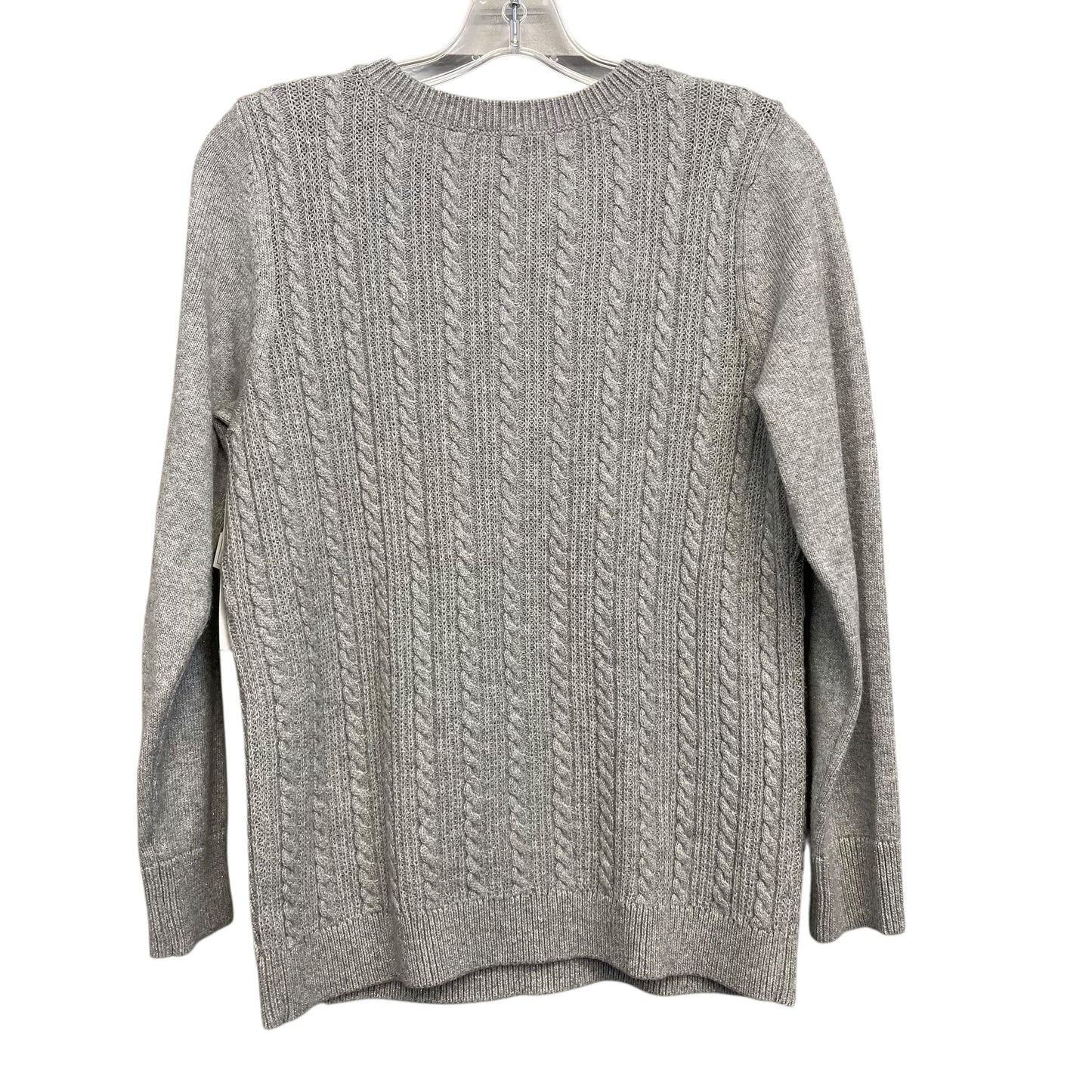 Sweater By Talbots In Grey, Size:Mp