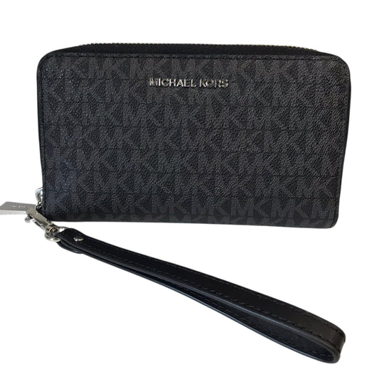 Wristlet Designer By Michael Kors In Black, Size:Medium