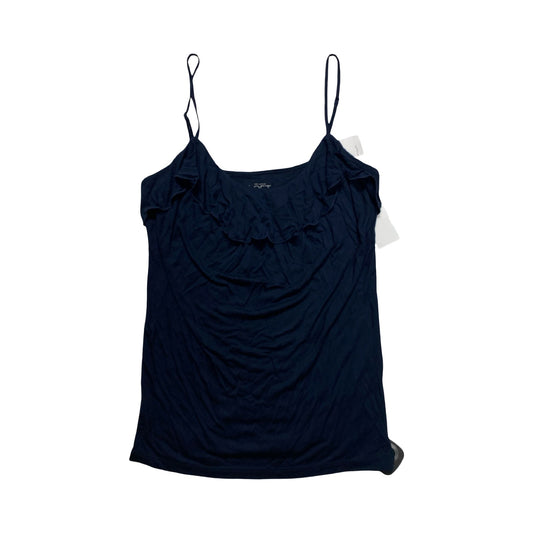 Top Sleeveless By Loft In Navy, Size:Xs
