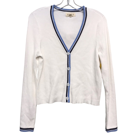 Cardigan By Marled In White, Size:M