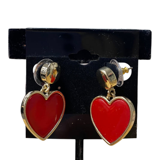 Earrings Dangle/Drop  In Red