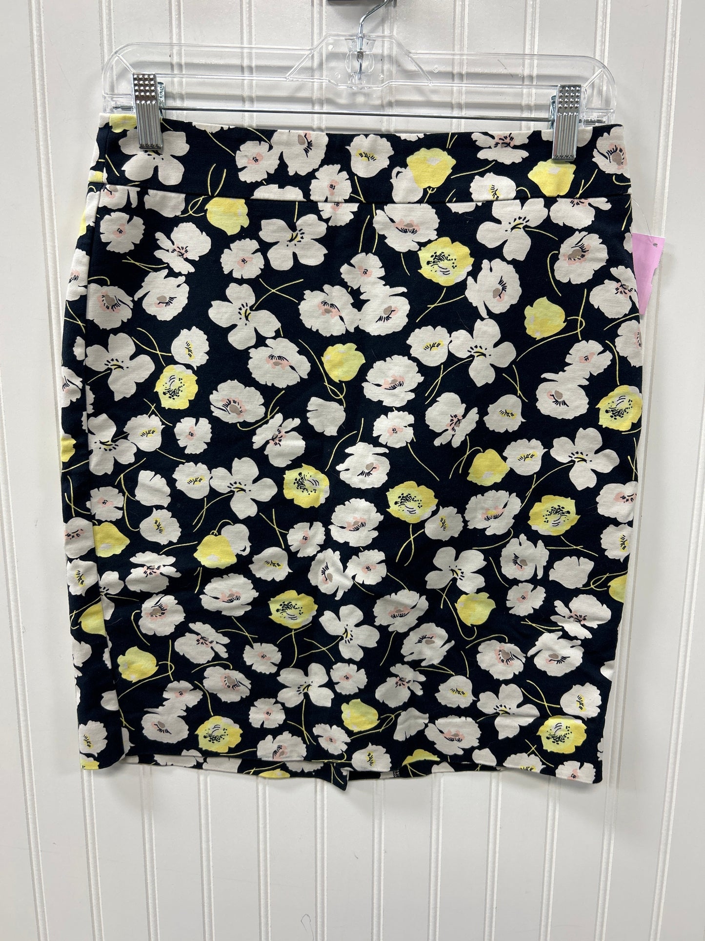 Skirt Midi By Ann Taylor In Navy, Size:6P