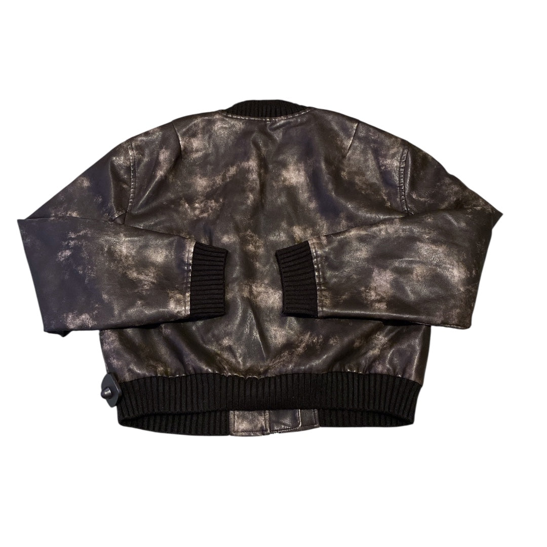 Jacket Moto By Mustard Seed In Multi, Size:S