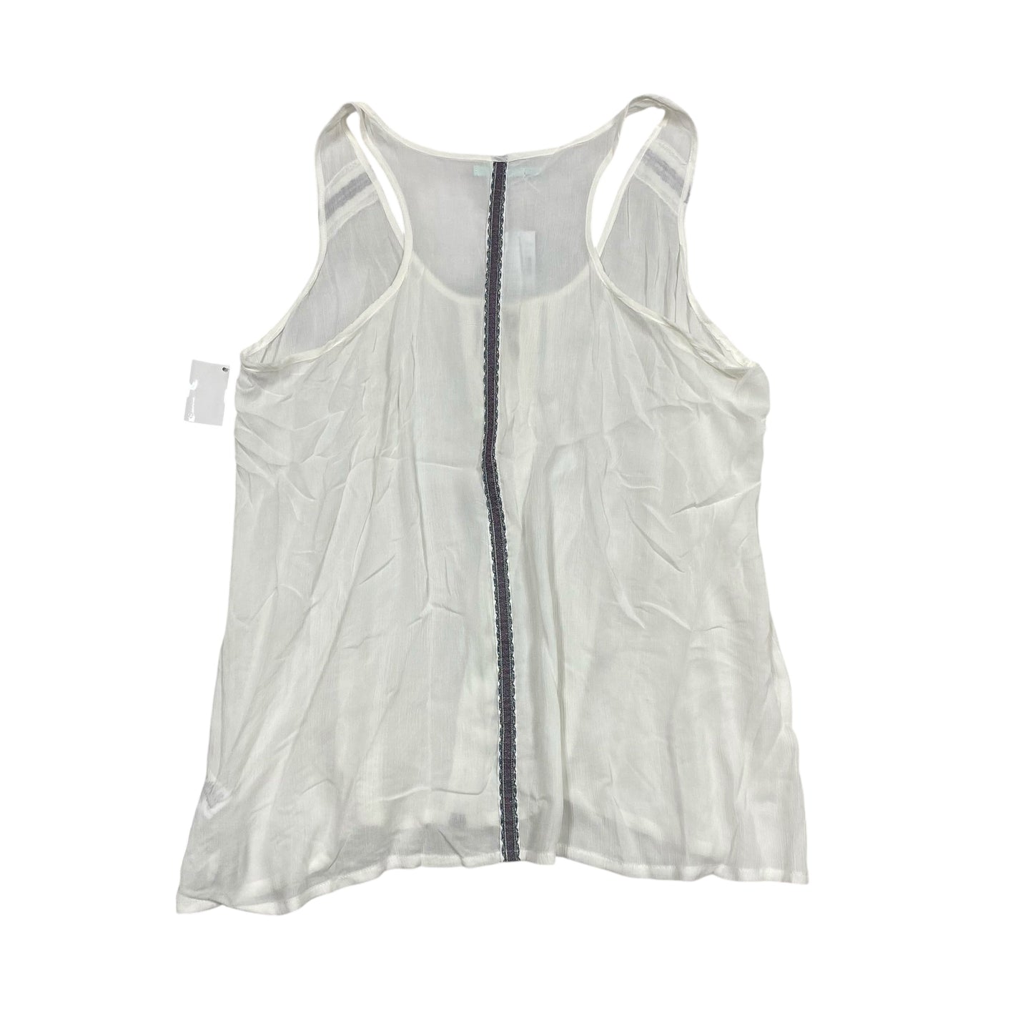 Top Sleeveless By Maurices In White, Size:Xxl