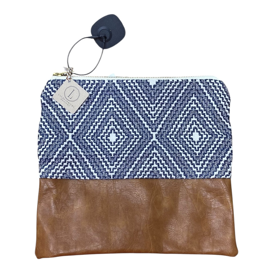 Makeup Bag By LAURENERICKA DESIGNS In Multi, Size:Medium