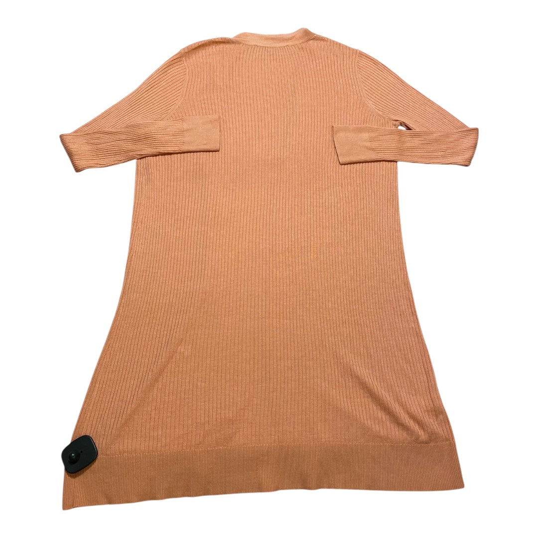 Sweater Cardigan By Loft In Pink, Size:M