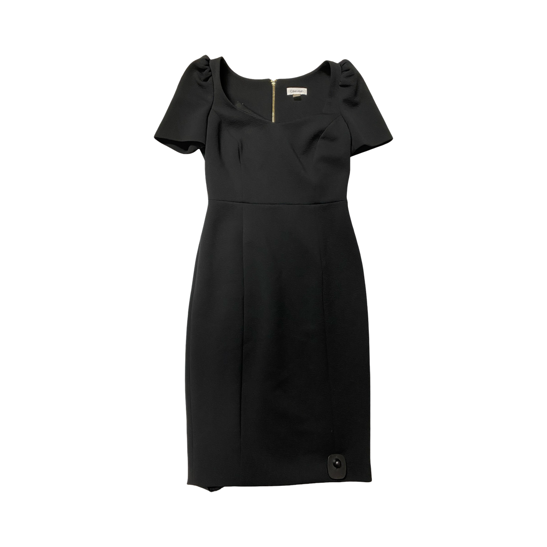 Dress Party Short By Calvin Klein In Black, Size:2