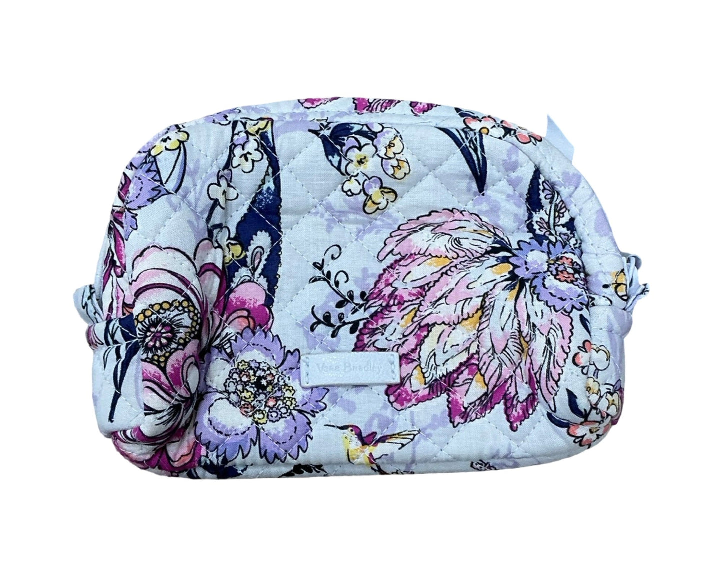Makeup Bag By Vera Bradley In White, Size:Small