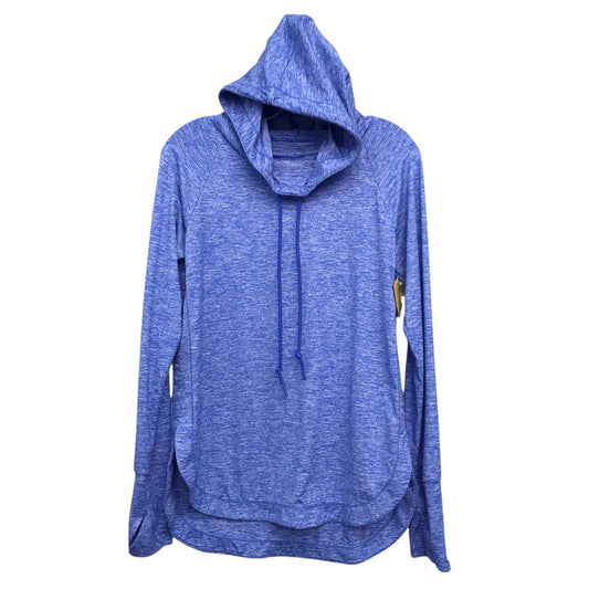 Athletic Top Ls Hoodie By Athleta In Blue, Size:S