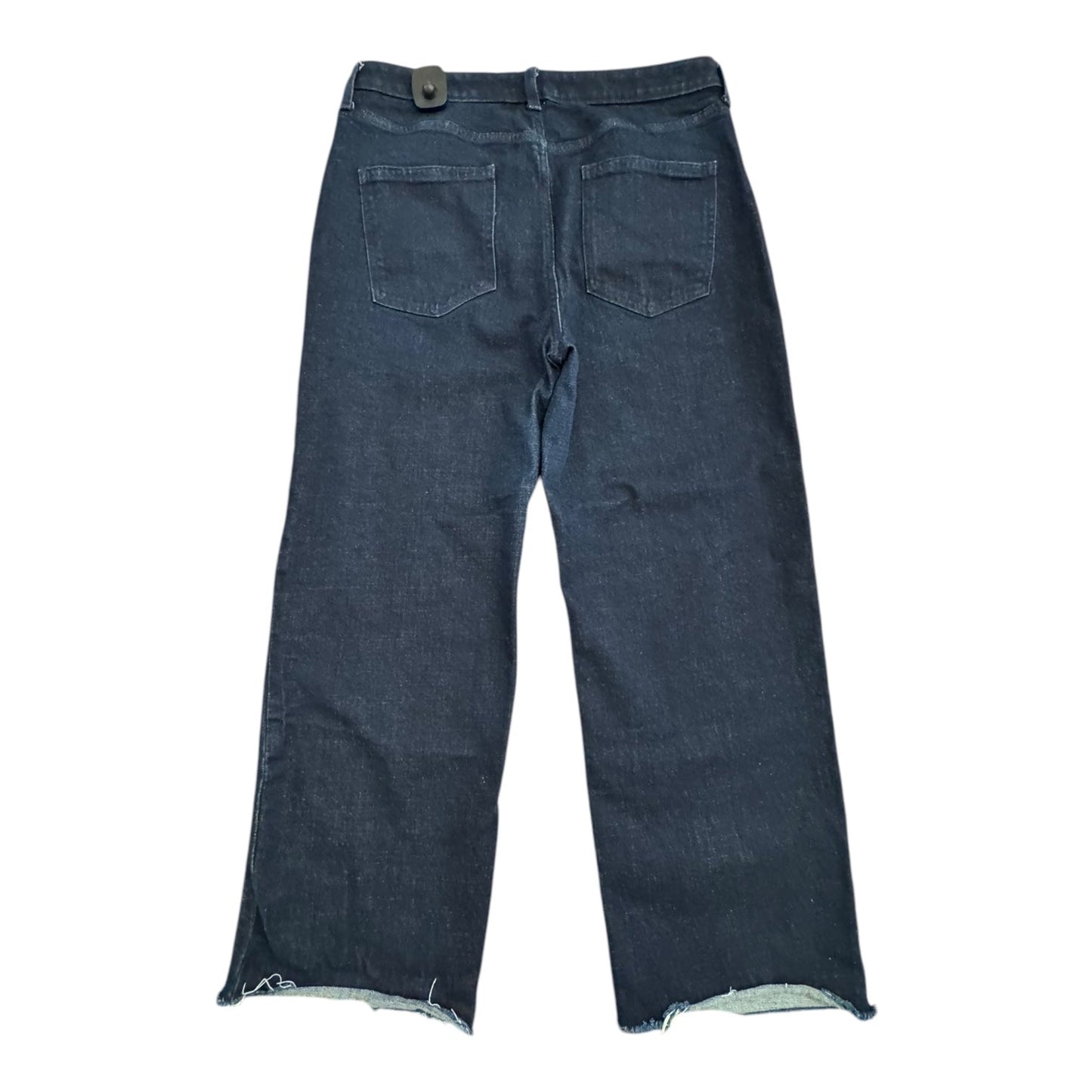 Jeans Straight By Banana Republic In Blue Denim, Size:14