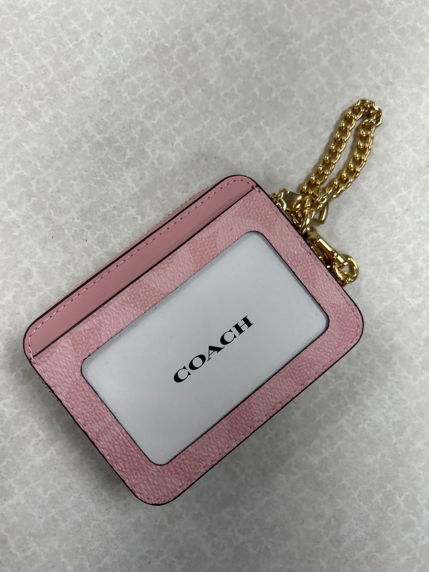 Wallet Designer By Coach In Pink, Size:Small