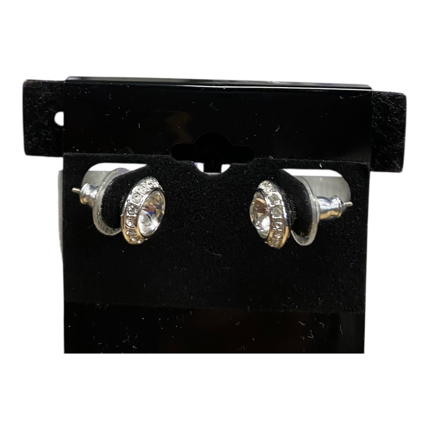 Earrings Designer By Swarovski In Silver