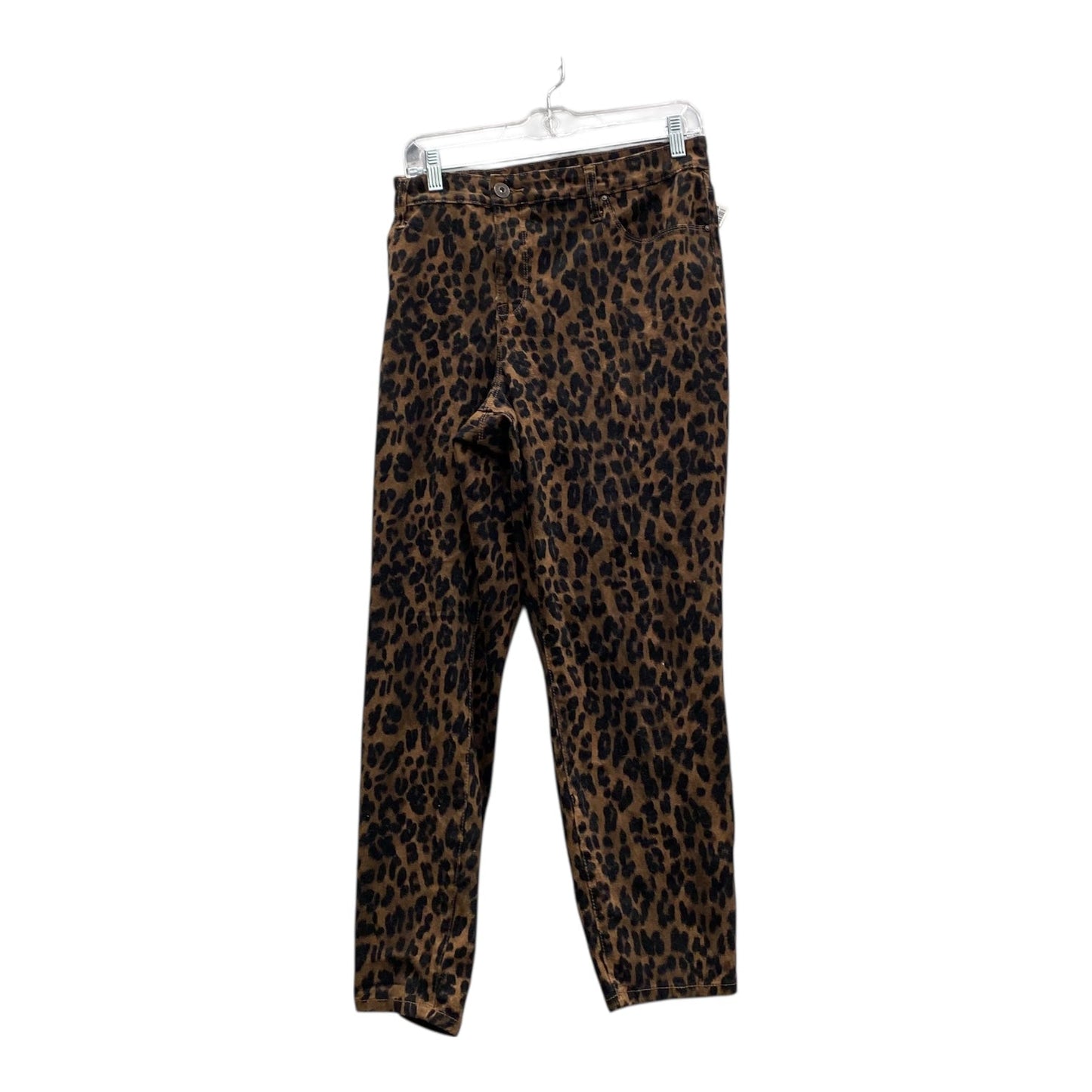 Jeans Skinny By Style And Company In Animal Print, Size:18