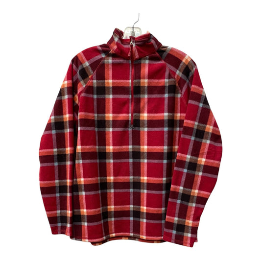 Sweatshirt Collar By Eddie Bauer In Red, Size:Xl