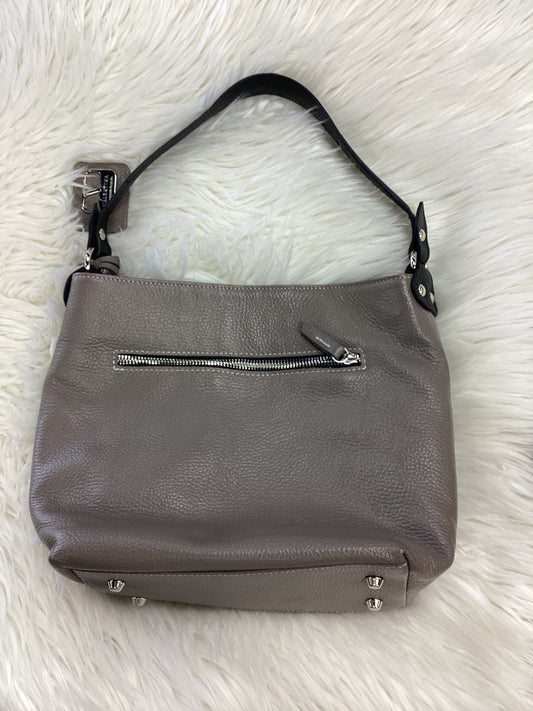 Handbag By Valentina In Grey, Size:Medium