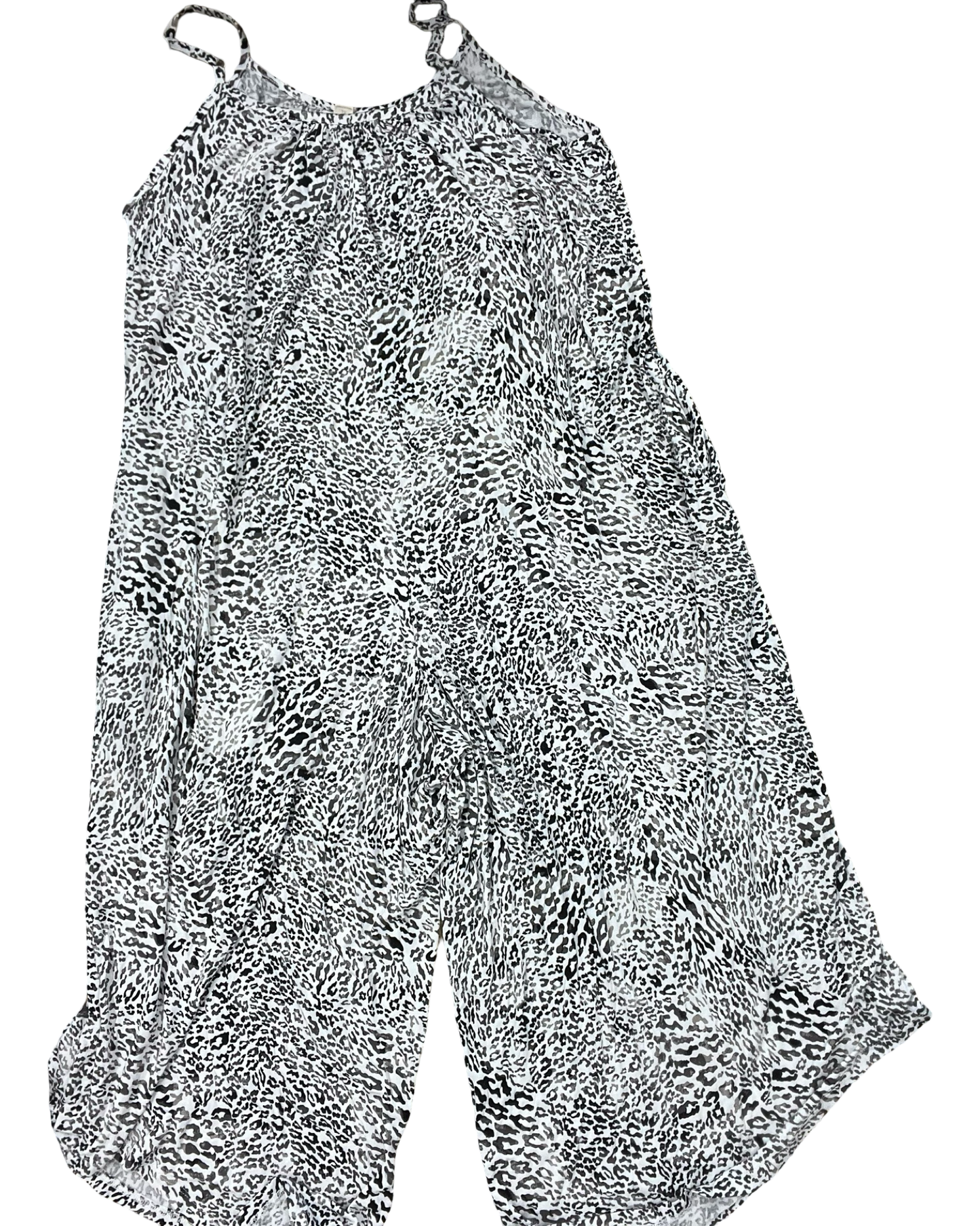 Jumpsuit By Clothes Mentor In Animal Print, Size:Xl