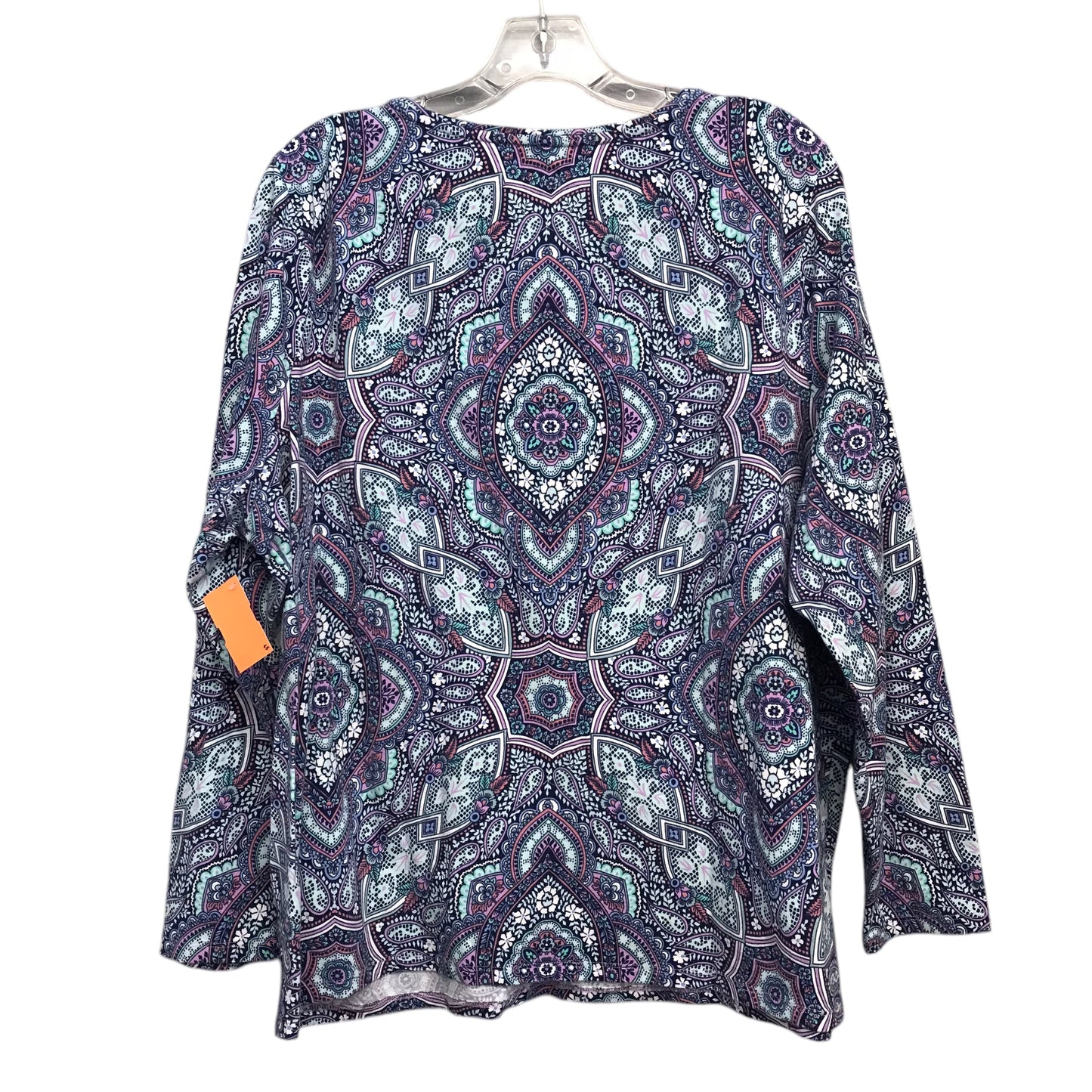 Top Ls Basic By Talbots In Purple, Size:3X