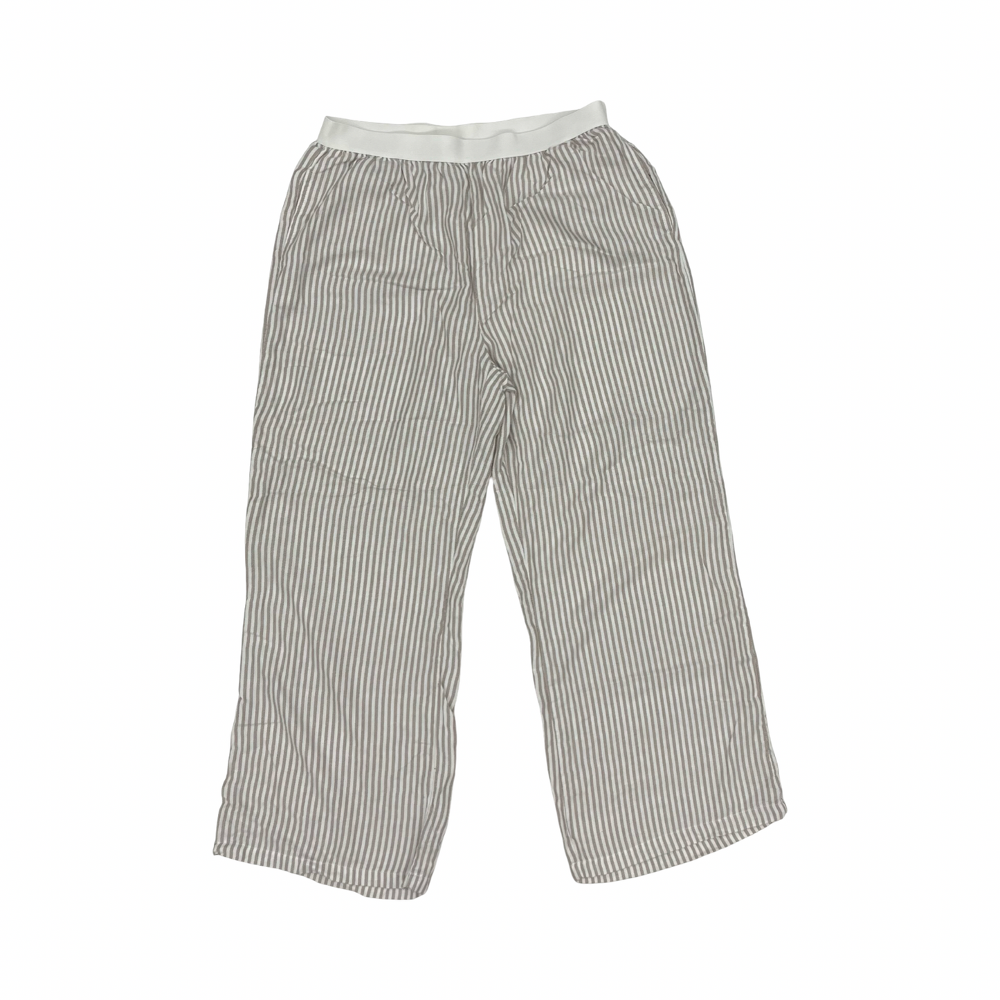 Pajama Pants By Sincerely Jules In Tan & White, Size:Xl