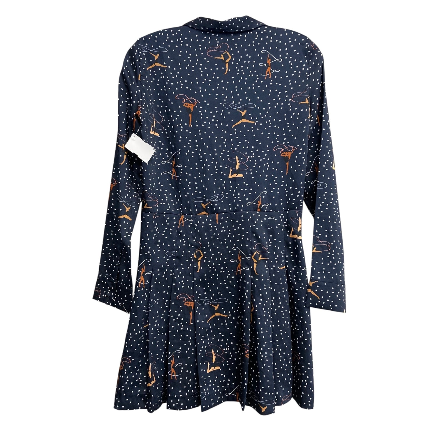 Dress Casual Short By Zara In Navy, Size:Xs