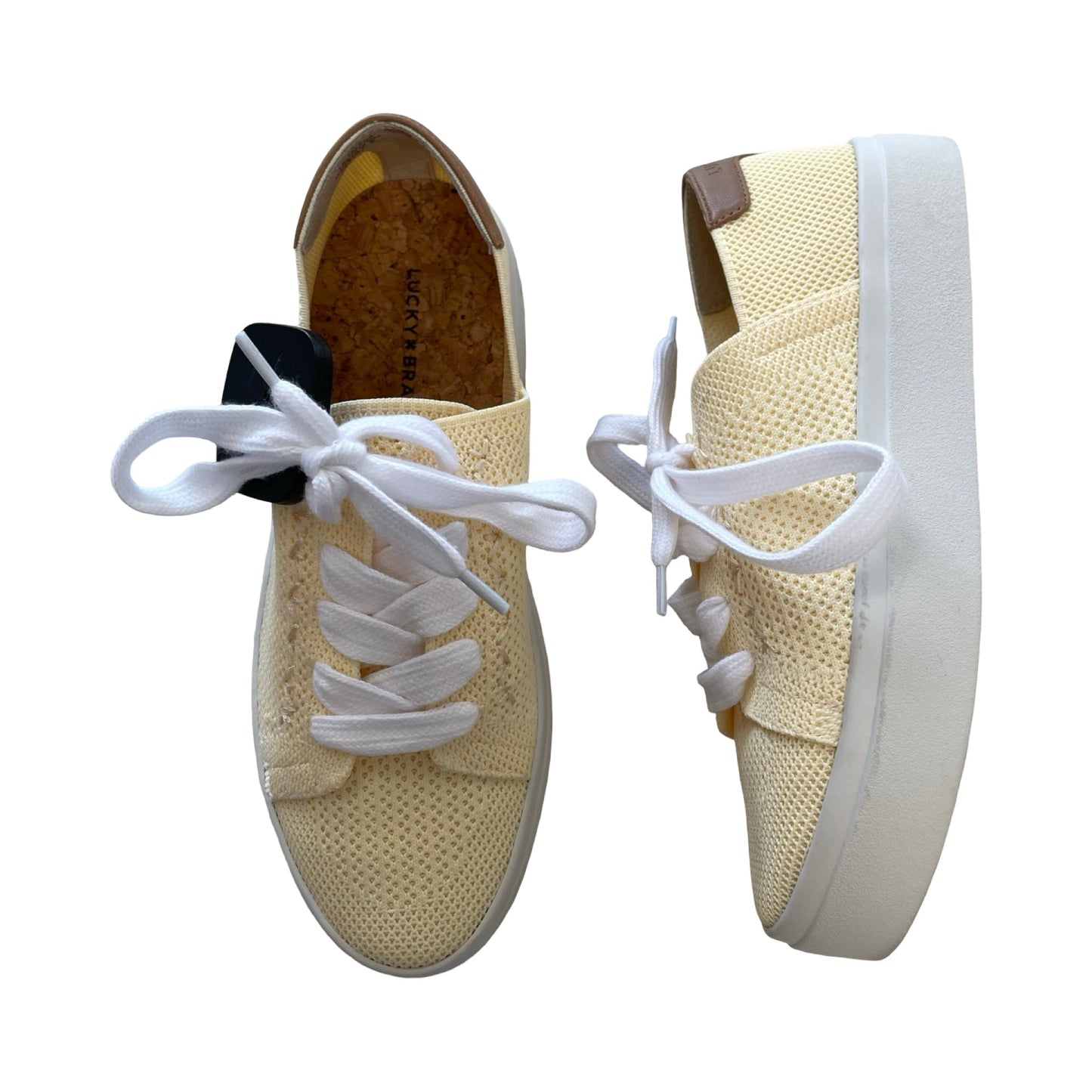 Shoes Athletic By Lucky Brand In Yellow, Size:7