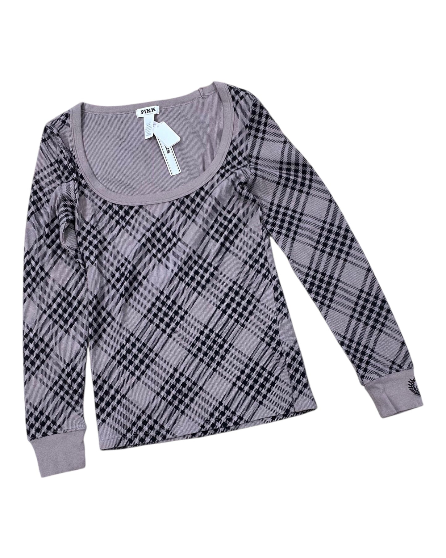 Top Ls By Pink In Taupe, Size:S