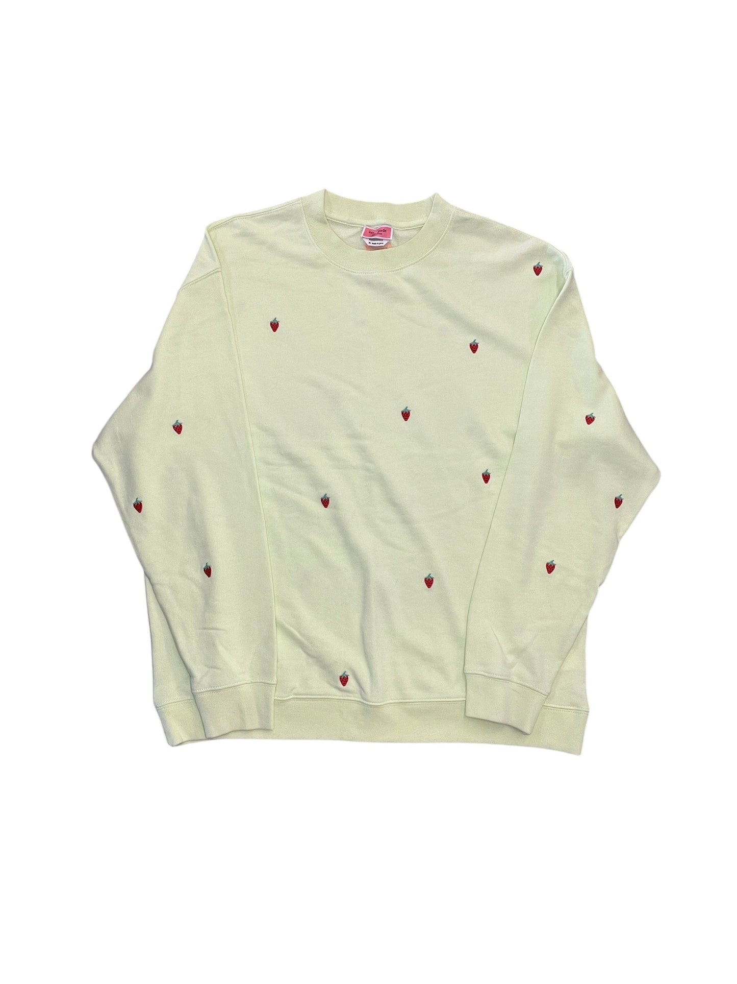 Sweatshirt Designer By Kate Spade In Yellow, Size:M