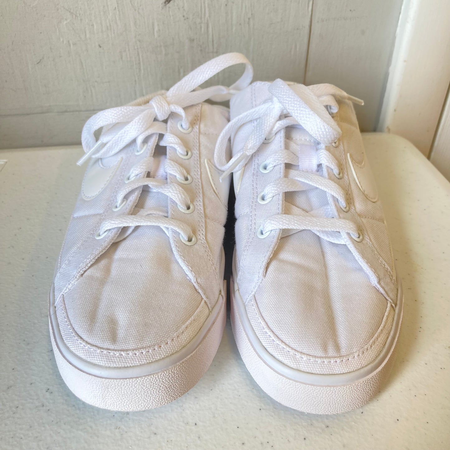 Shoes Athletic By Nike Apparel In White, Size:8