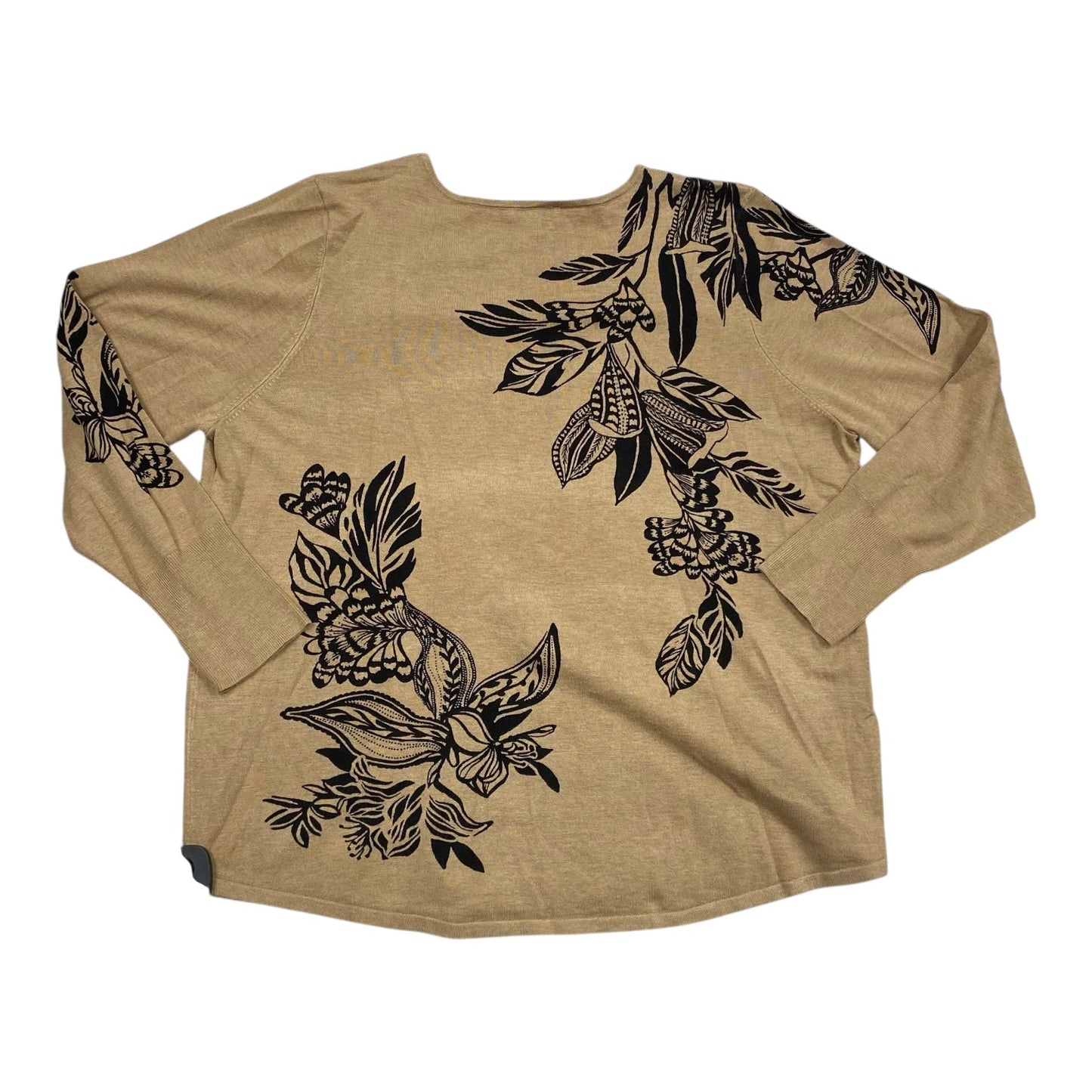 Top Ls By Chicos In Brown, Size:Xl