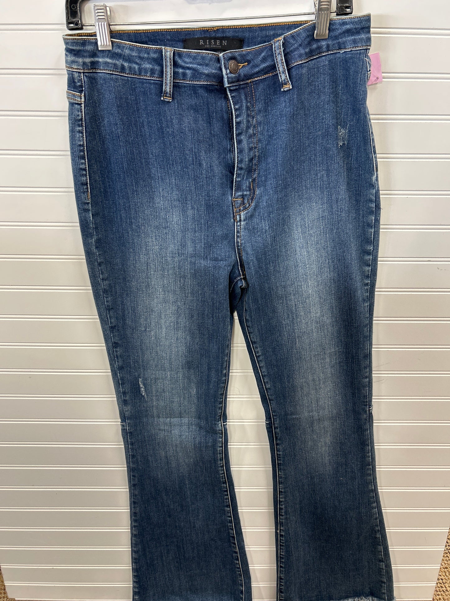 Jeans Boot Cut By Risen In Blue Denim, Size:10