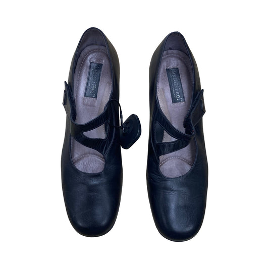 Shoes Heels Block By Cmc In Black, Size:9